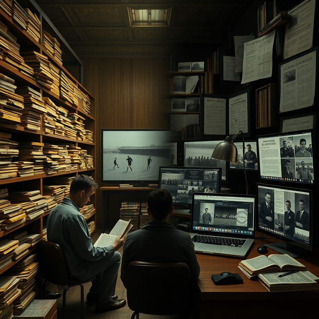 Архивные материалы о становлении легендарных клубов и хроника их первых побед