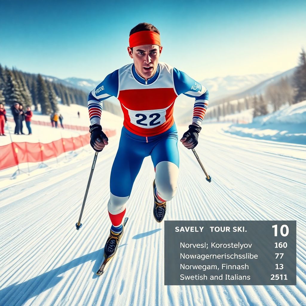 Коростелев возвращает Россию в элиту лыж: топ-10 на «Тур де Ски»