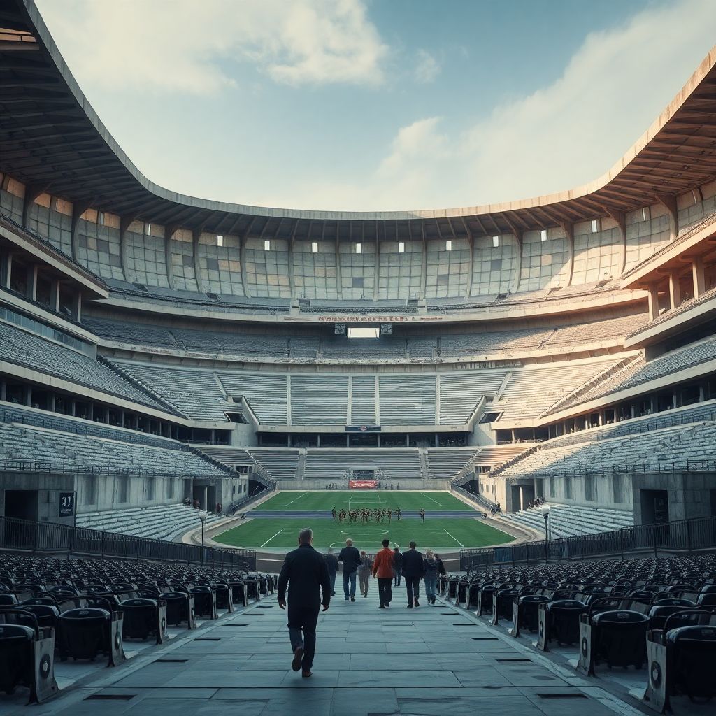 Стадионы прошлого: архитектура и уникальная атмосфера старых арен