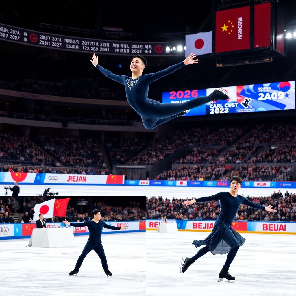Фигурное катание в Пекине: итог короткой программы мужчин Четырёх континентов‑2026