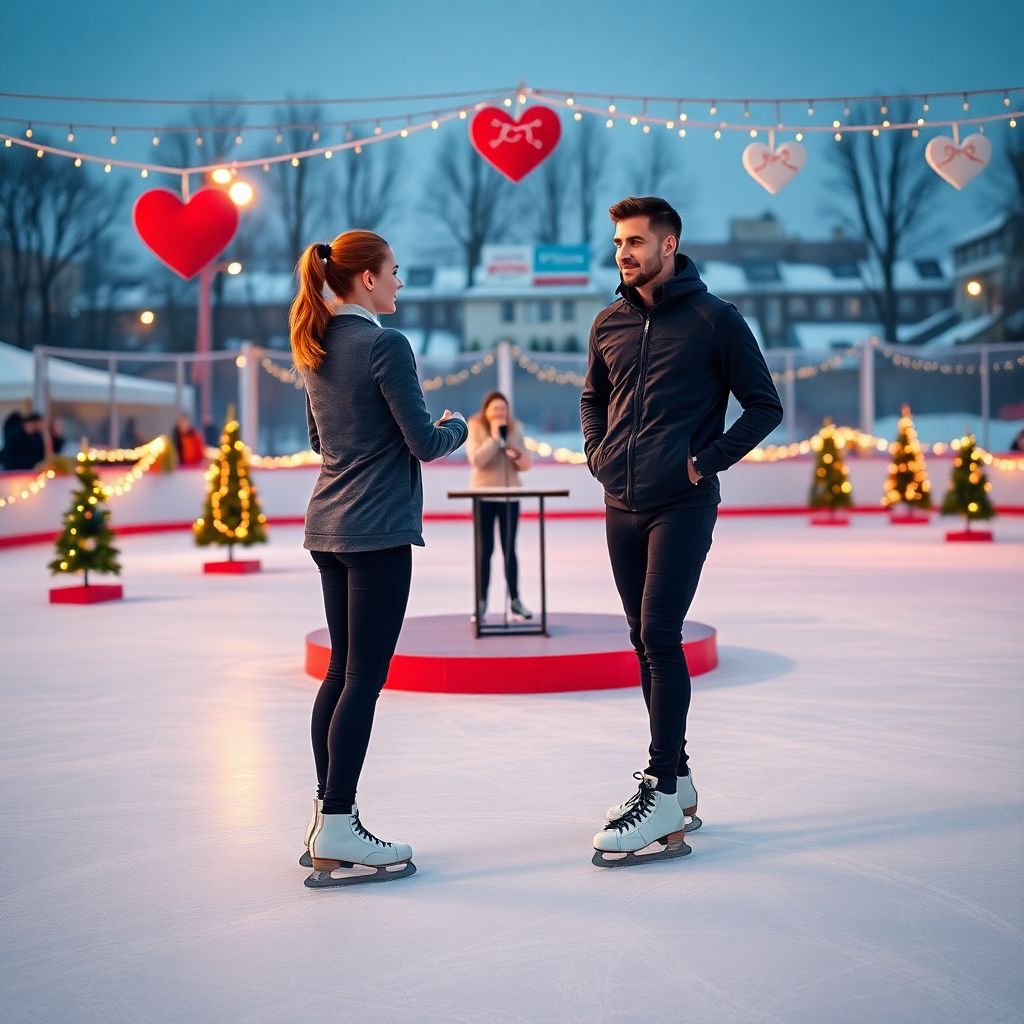 День святого Валентина на льду: мастер-класс Трусовой и Игнатова в Лужниках