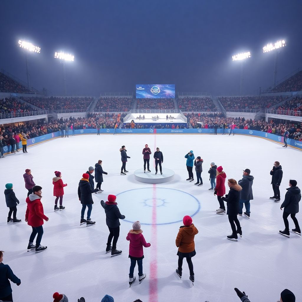 Загитова, Медведева и Трусова в Лужниках: мировой рекорд на льду в мороз