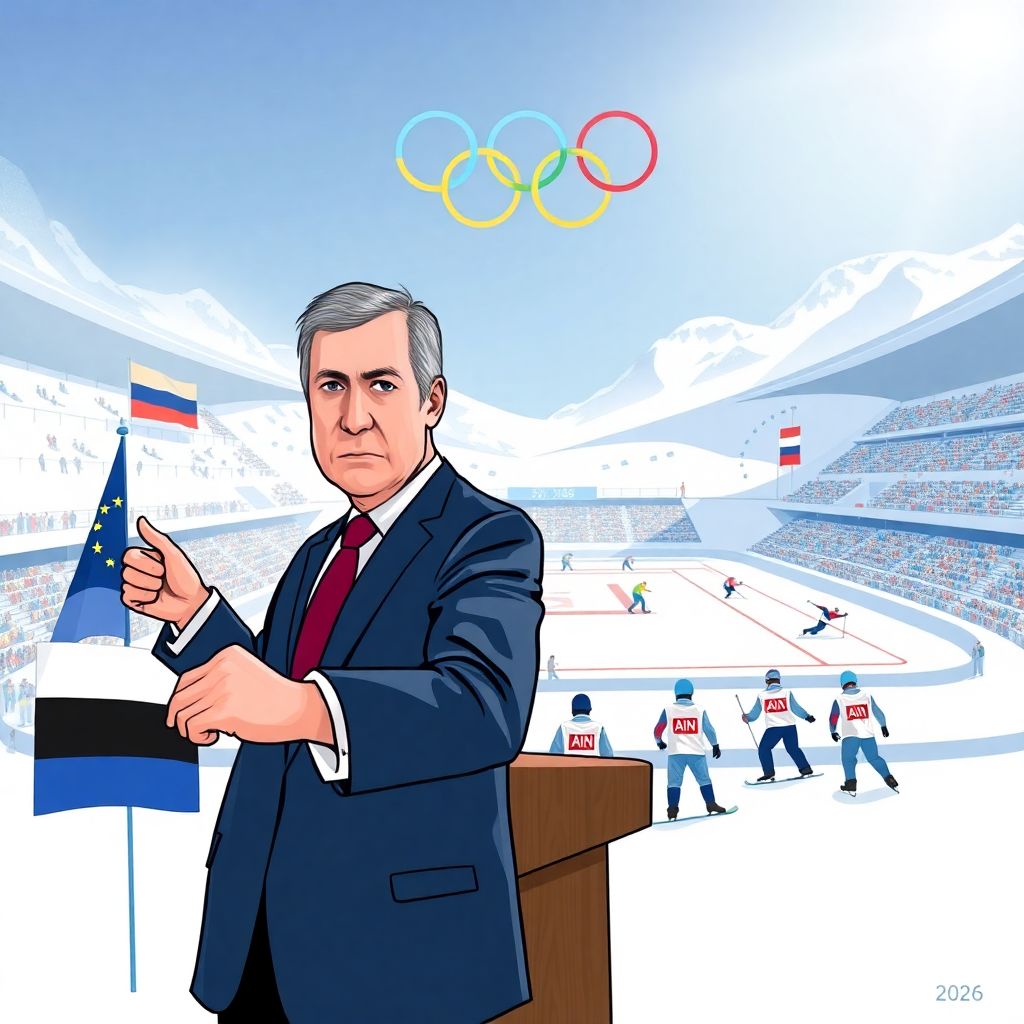 Эстонский политик осудил допуск российских «нейтралов» на Олимпиаду‑2026 и МОК
