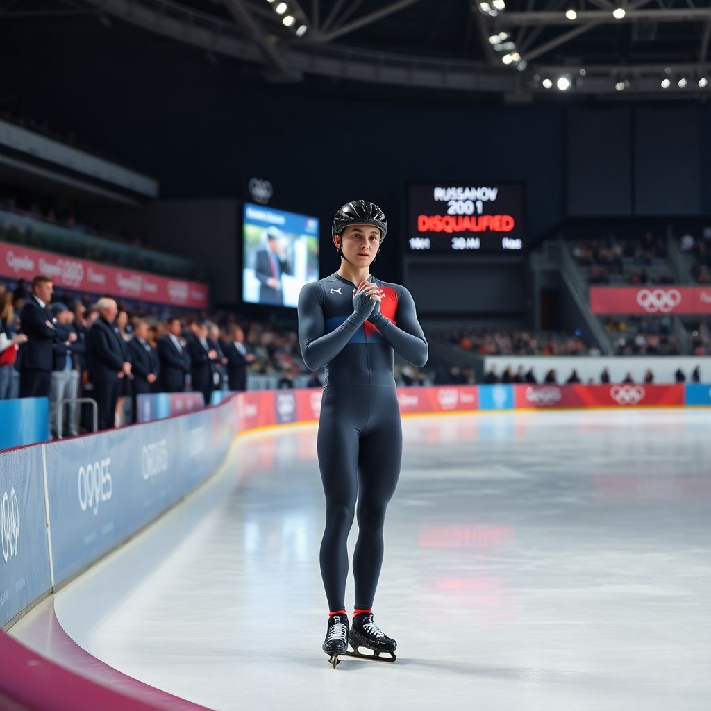 Русский шорт-трекист в Милане: молитва о пощаде судей обернулась дисквалификацией