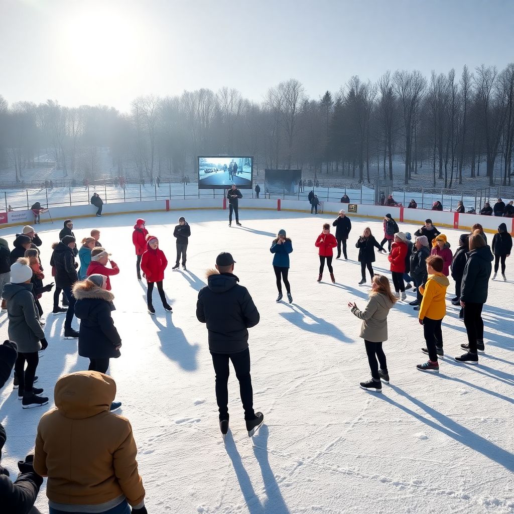 Мастер-класс Даниила Глейхенгауза в Лужниках: как вовлекают в фигурное катание